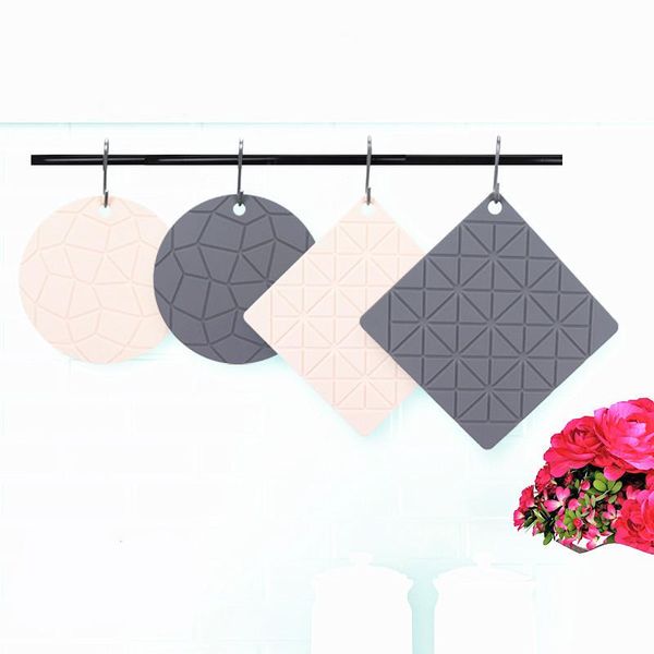 

1 шт силиконовые обеденный стол placemat coaster подставка для чашки кружки подставки для стекла кухонные аксессуары мат бар кружка пить кол