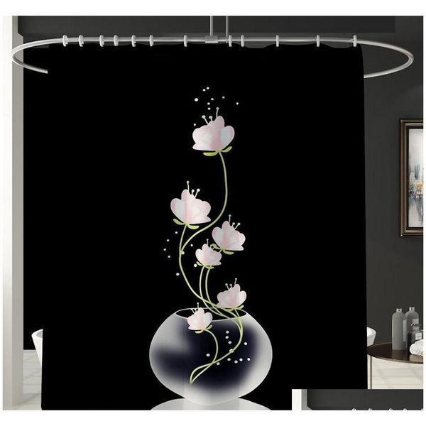 

non slip toilet seat cover bath mat polyester waterproof shower curtain set bathroom carpet home decor bathro qylmso garden2010