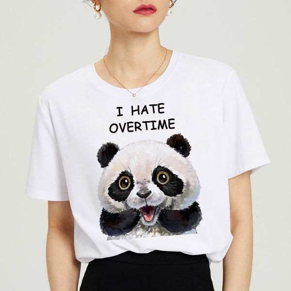 

cute cartoon kawaii print t-shirt women 90s harajuku ullzang fashion female t-shirt graphic korean style tees 2020, White
