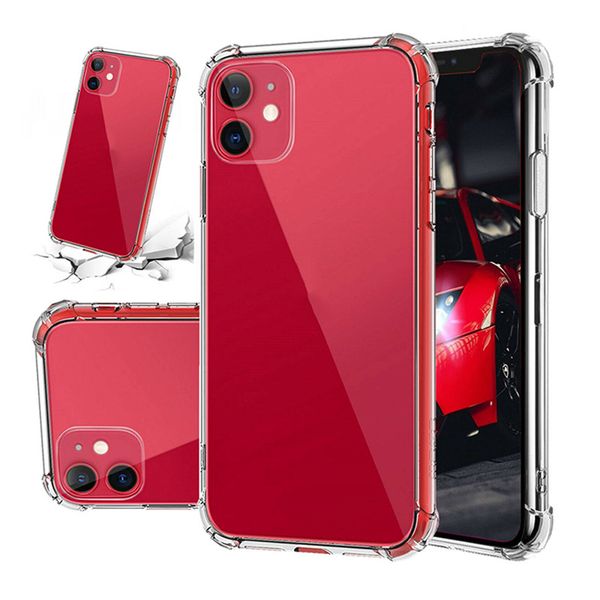 

for iphone 12 12 pro 11 11 pro max x xs max 7 8 plus shockproof clear case cover