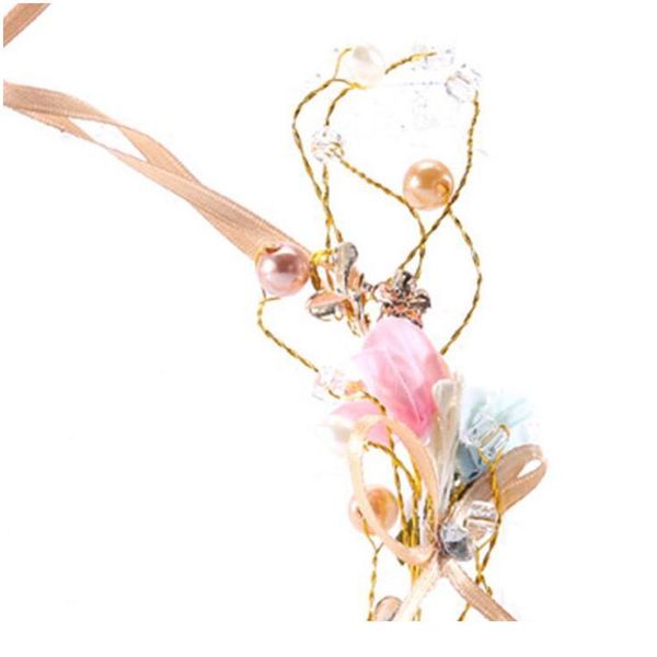 

handmade flower wreath women wedding bridal hair ornaments kids party crown floral garland bridesmaid hair accessories qylxcq