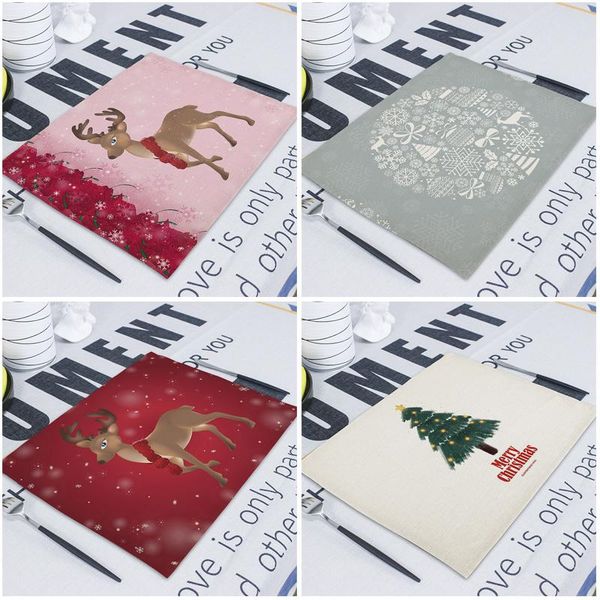 

christmas decorations for home table napkin 42*32cm xmas tree christmas party wedding decorations kids gift adornos de navidad