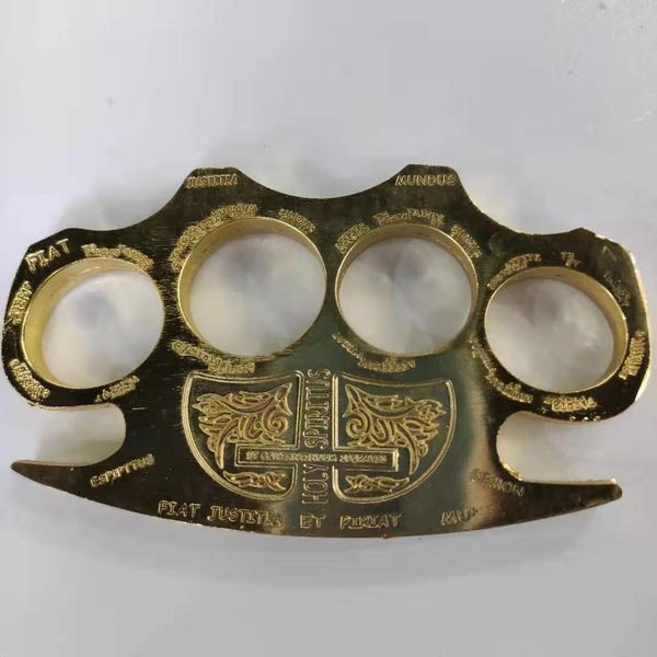 

glass fiber alloy finger tiger four finger self defense weapon iron hand brace aluminum alloy self defense equipment clasp