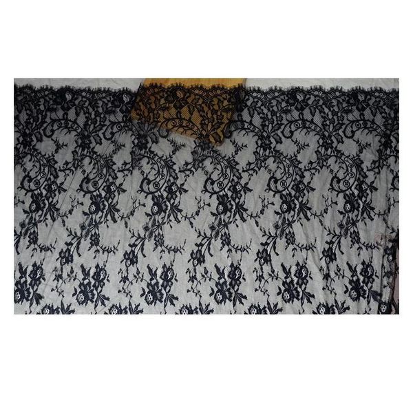 

3yard long 150cm wide diy textile material sewing fabric eyelash lace home garden dress mater jllhmk
