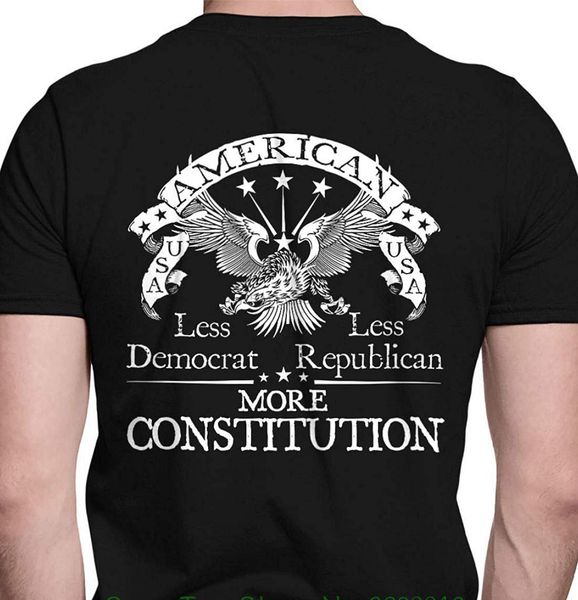 

new funny brand clothing less democrat - less republican. more constitution port co. t-shirt sport hooded sweatshirt hoodie
