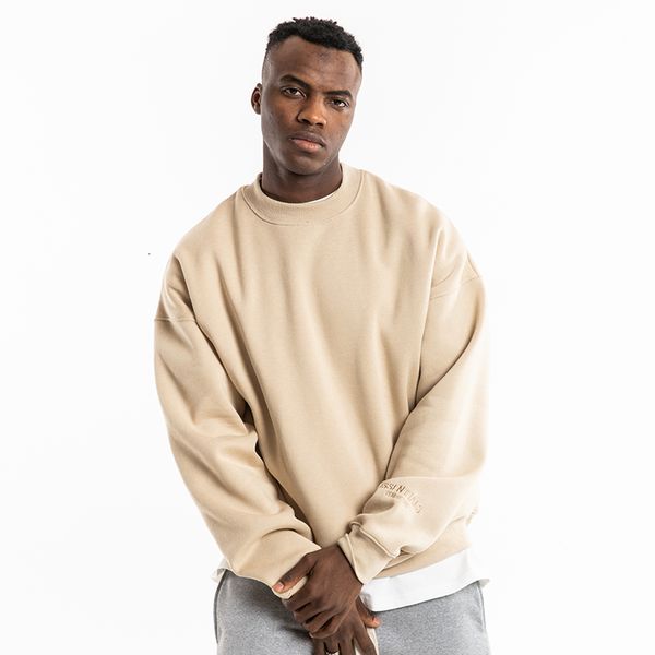 

2021 new solid around the neck european american hip rap male and female shoulder loose senior tide lzmp, Black