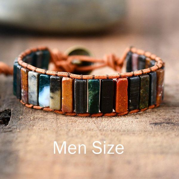 

новые boho браслеты tube форма натуральный камень single кожа wrap браслет полудрагоценные камни бисероплетения пара браслет dropship jllbca, Golden;silver