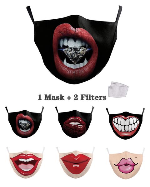

mouth 10pcs washable lip mask face anti dust pm2.5 cotton face mouth mask face reusable fashion mouth mask orf0