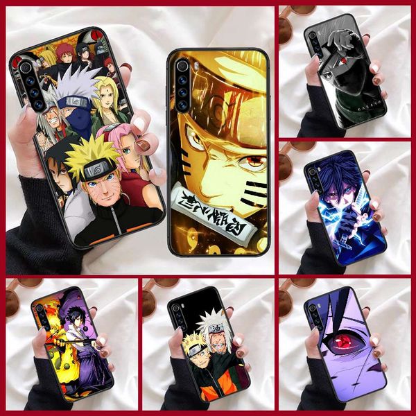 

naruto animation mobile phone cover redmi note 7 8t 8 9s 4x 7 7a 9a k30 pro super black fashion cover lovely soft