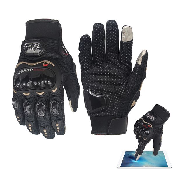 

winter cycling with wrist support touch screen sport full finger motorcycle bicycle gloves men woman, Blue;gray