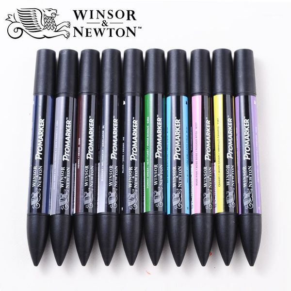 

winsor newton promarker 6/12 colors art marker fine tip alcohol based marker pens double headed twin markers animation design1