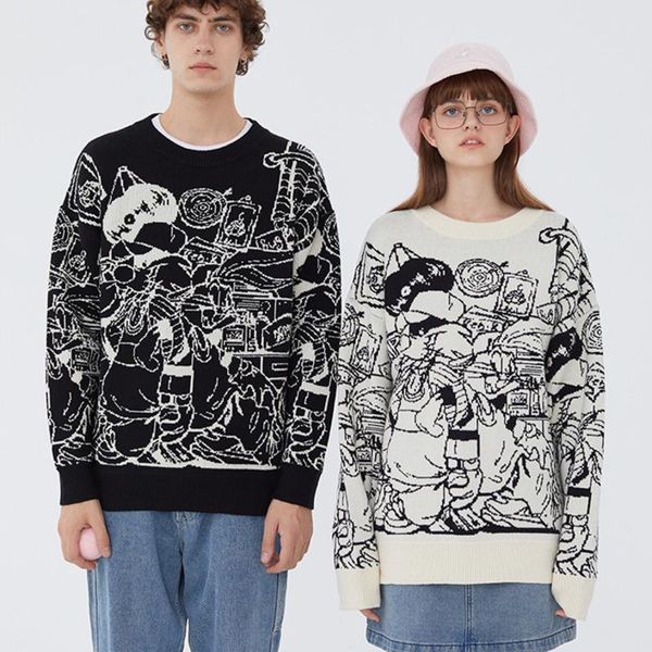 

men's sweaters #6792, White;black