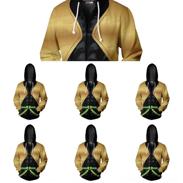 

vkzze jojo's wonderful adventure crusades 3d 3d cardigan clothing cosplay animation jojo's wonderful adventure crusades printed pr, Black
