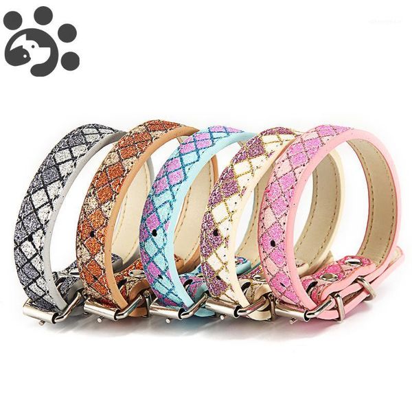 

glowing dog collar for cats luminouse pu leather cat collars for dogs in pet products collar harness lead puppy kitten mp00621