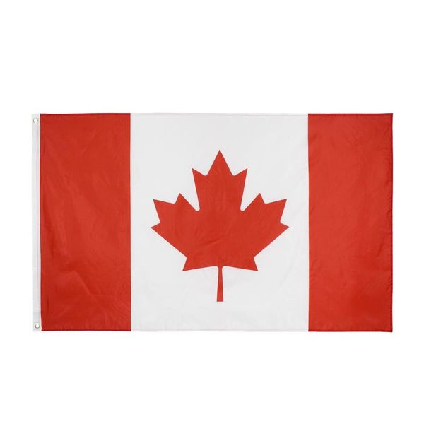 

1 pcs canada flag 90*150cm / 3*5 ft big hanging italy national country flag canadian banner used for festival home decoration 1b1df