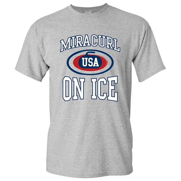 

sport 2019 new cool tee shirt usa curling winter t shirt fashion cotton t-shirt