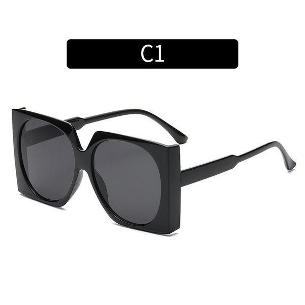 

abay brand 2021 luxury square women sunglasses new trendy fashion large frame sun glasses for girls personality uv400 oculos, White;black
