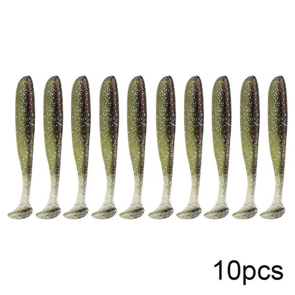 

qxo 10pcs/lot soft lures silicone bait 7cm 2g goods for fishing sea fishing pva swimbait wobblers artificial tackle wmthzy yyysports