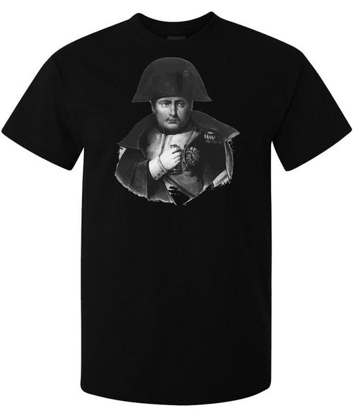 

napoleon bonaparte sketch artwork men's (woman's available) t shirt black tee shirt cool o neck sport hooded sweatshirt hoodie