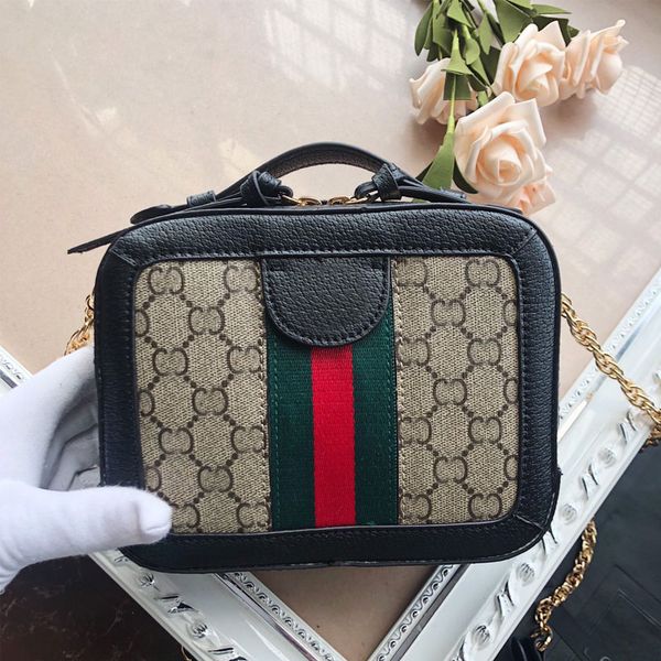 

crossbody bag chain classic fashion canvas handbag womens purse shoulder classic flap box cross body bag