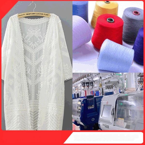 

6pj7a women's plus small sweaters print version batch medium and long knitwear air conditioning knitwearair-conditioning shirt shawl kn, White;black