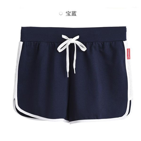 

2020 new women's summer thin cotton non-curly loose shorts1, White;black