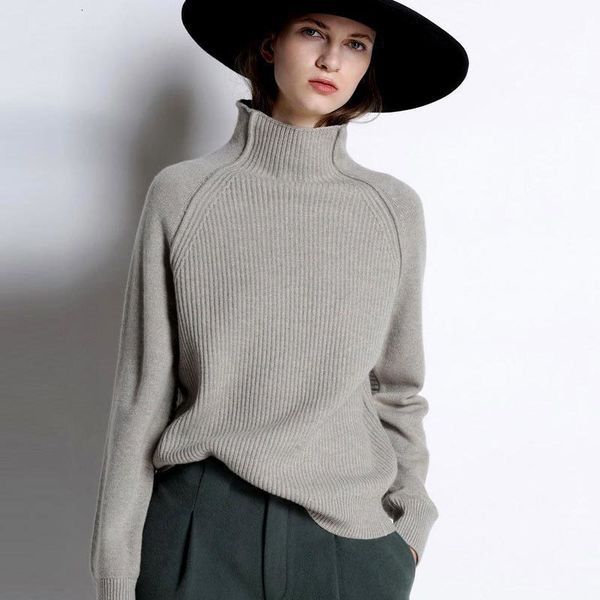 

2021 selling women's blouses 100% cashmere and woman sweaters warm winter turtleneck ladies'wool clothes 3pn4, White;black