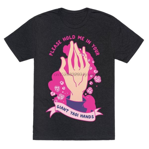 

пожалуйста, держите меня в giant yaoi руки mens_unisex оборудованная triblend tee по lookhuman (2) спорт толстовка с капюшоном толстовка