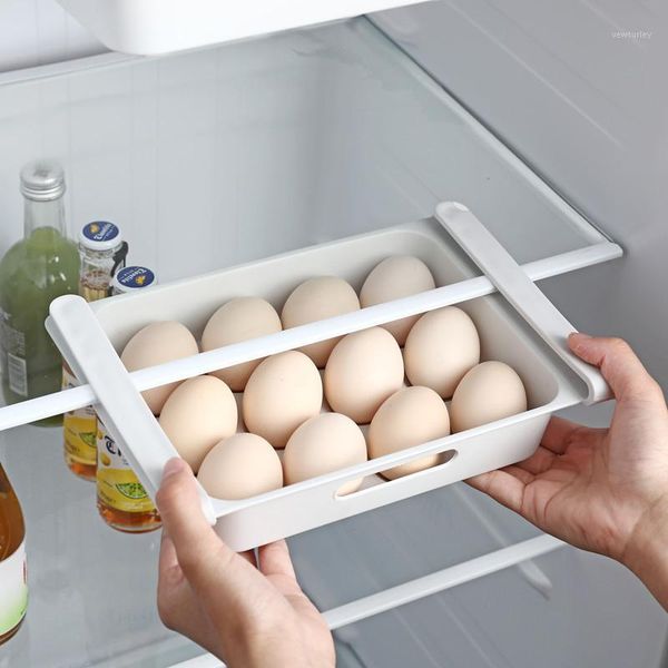 

storage bottles & jars kitchen refrigerator box fridge organizer container egg fruit organizer1