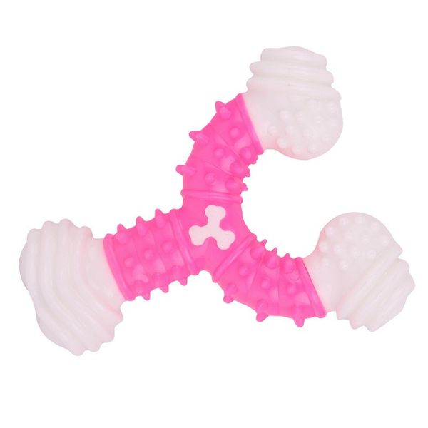 

tpr pet dog toys doggy gnaw training clean teeth molar rod yellow blue pets dogs slingsmodeling playthings 6 8bga l1