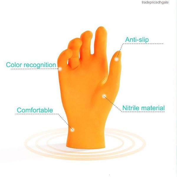 

nitrile ammex real 20pcs kng gloves for disposable children kids multipurpose work glove protective non-slip painting cleaning
