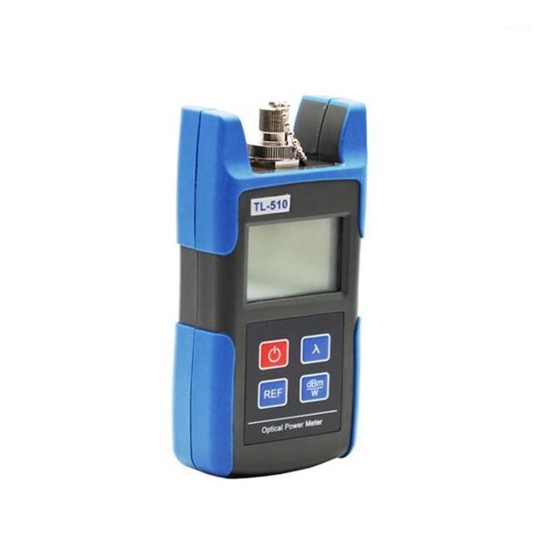 

fiber optic equipment handheld mini tl-510 optical laser light source 800/1700nm power meter sc/fc/st/ lc universal connector1