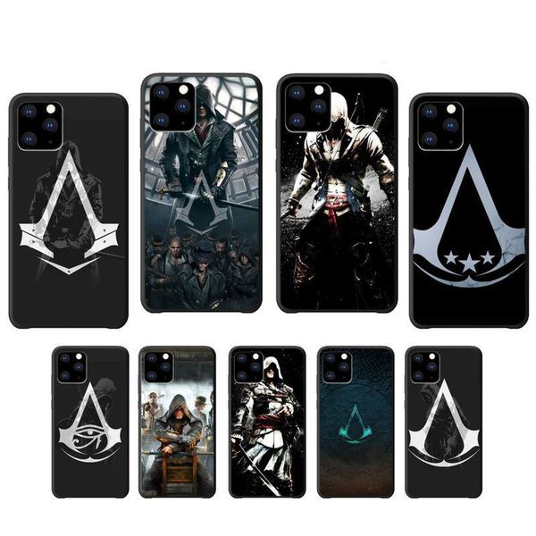 

assassin creed brand case cover for iphone se 2020 6 6s 7 8 plus x xs xr 11 12 pro max coque