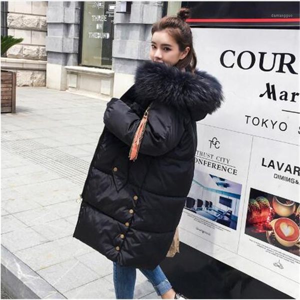 

new bf winter long jacket down cotton clothescold proof jacket cotton clothes.1, Black