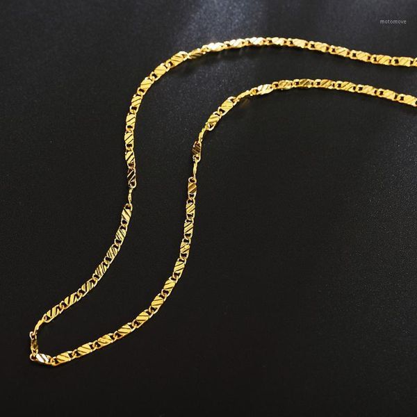 

long slim chain necklaces 16/18/20/22/24/26/28/30 inch gold color global sale jewelry fashion lead and nickel, Silver