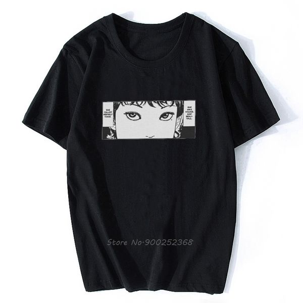

junji ito men tomie japanese kago manga horror tomie harajuku funny short sleeve cotton new tees hoodie designers t shirts sweatshirt