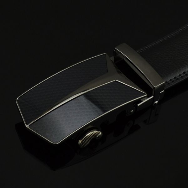 

men [dwts]leather designer original belt brand automatic alloy buckle strap luxury genuine leather wide waist, Black;brown