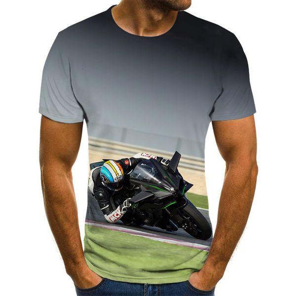 

new cool racing sports racing 3d print shirts humor hippie horror men clothing