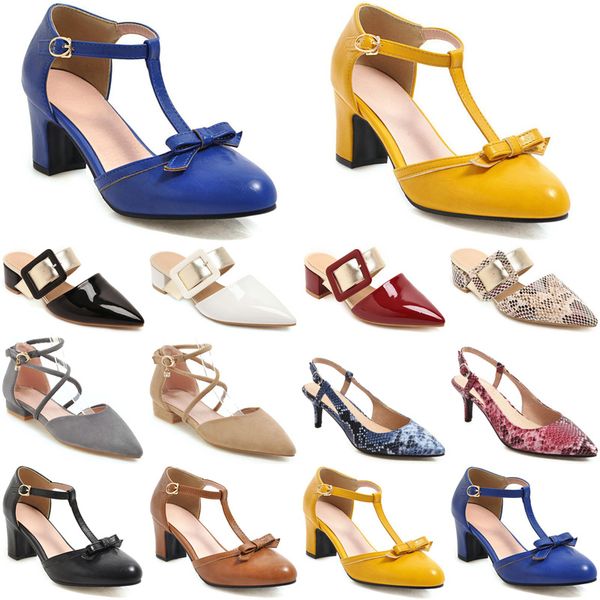 

luxury high heels fashion women casual shoes vintage outdoor wedding triple glitter dress size 36-42