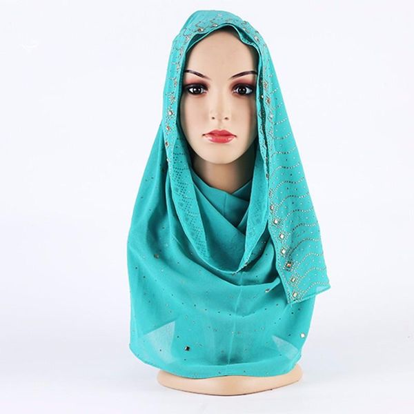 

женщины new hot sale хлопок люрексом плед stripe шарф длинные хиджаб мусульманский шарфы / шарф женщины нью-jllvgz nana_home, Black;white