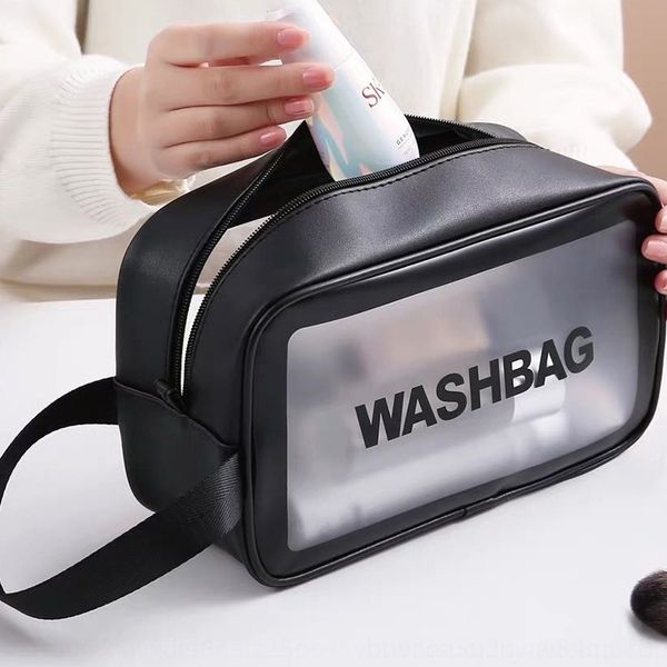 

ahace 2020 storage tpu internet celebrity portable capacity transparent cosmetic cosmetic waterproof large wash bag storage bag fuznk