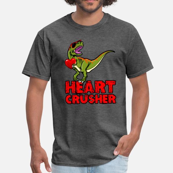 

dinosaur valentines day heart crusher t rex funny t shirt cute hiphop summer tracksuit hoodie sweatshirt