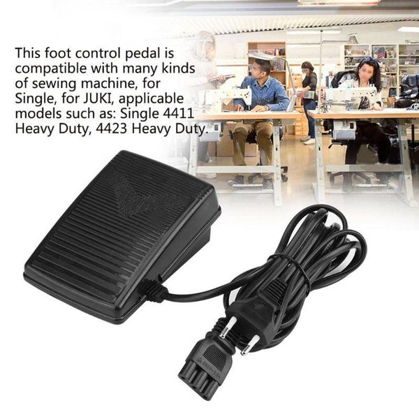

foot control pedal sewing machine accessories sewing machine foot e15b, Black