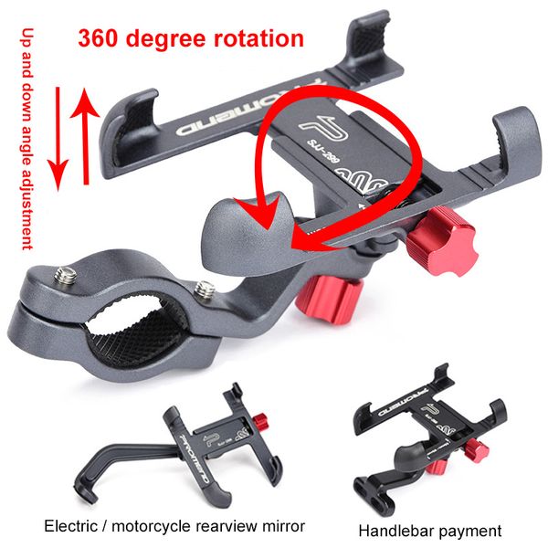 

алюминиевый сплав велосипед держатель мобильного телефона регулируемых аксессуары для мотоциклов