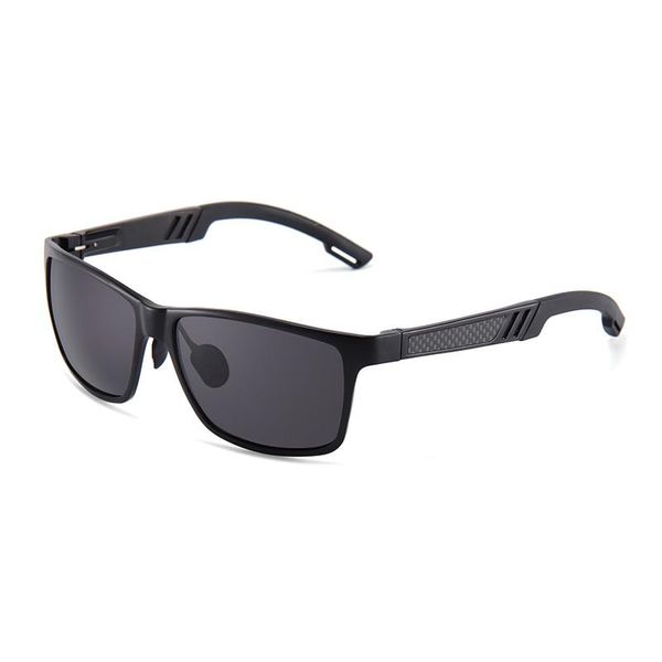 

parzin polarized sunglasses for men aluminum magnesium sun glasses rectangle goggles uv400 lens lentes de sol wholesale gafas, White;black