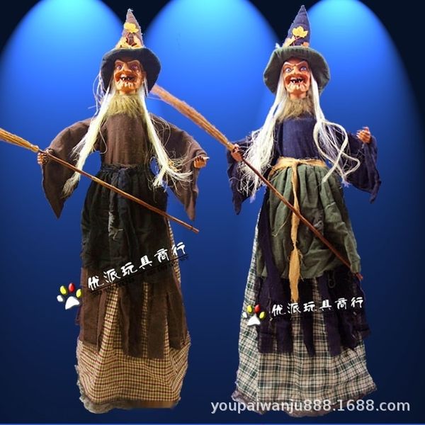 

e4eo0 halloween bar props cth2m house bar secret ghost party horror standing witch ghost old man hanging room scene props and
