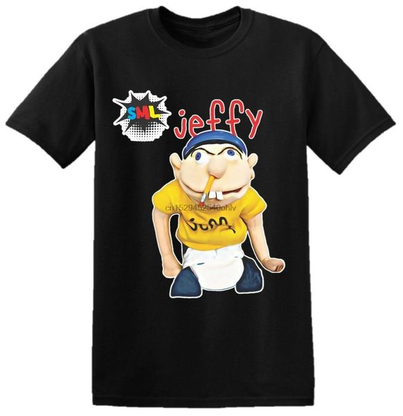 

sport jeffy the puppet men t-shirt funny kids youtuber girls boys top