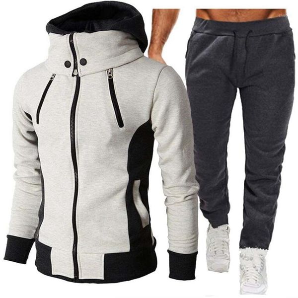 

zipper warm fleece hoodies men autumn winter casual patchwork hoody sweatshirts mens hip hop streetwear male pullover hood coats1, Gray