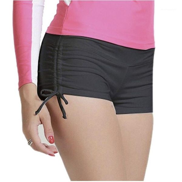 

women's swim boardshorts beach pant bikini boom adjustable tie yoga running shorts1