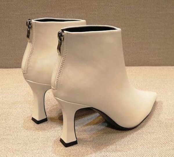 

fashion leather star women shoes woman leather short autumn winter ankle fashion brand women boots 03 p334, Black